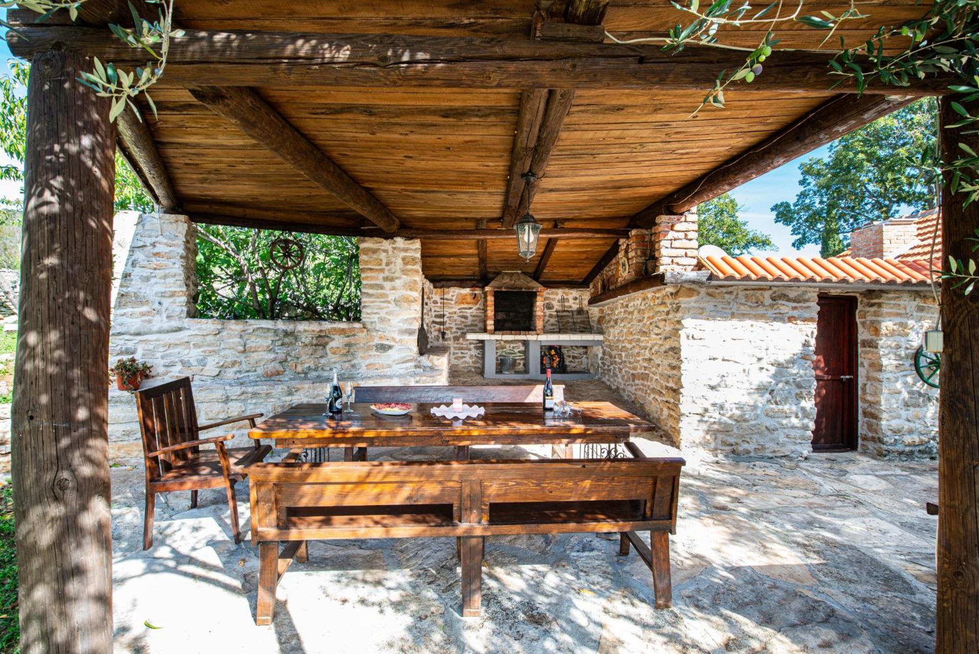 Dalmatian Country House Irena Bruska Exterior foto